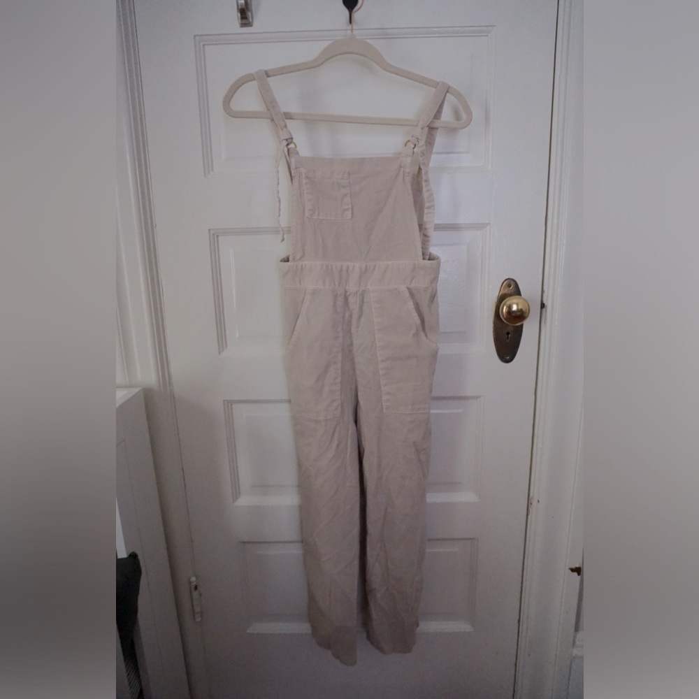 Cameo cropped  corduroy overalls - Picture 2 of 2